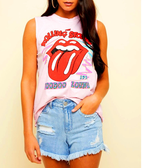 the Rolling Stones Tops - Rolling Stones Voodoo Lounge Tie Dye Tank Top XL